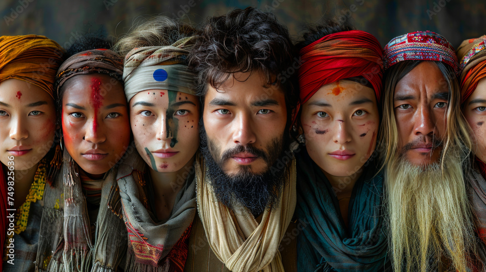 International Visage: A Collection of Faces from Around the Globe