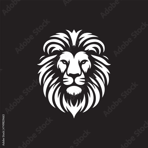 lion head logo design © Shaokat Abbas