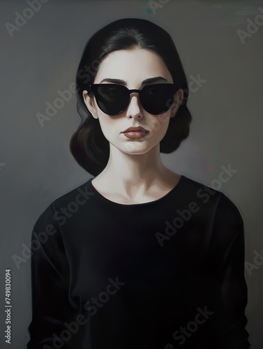 Person wearing sunglasses