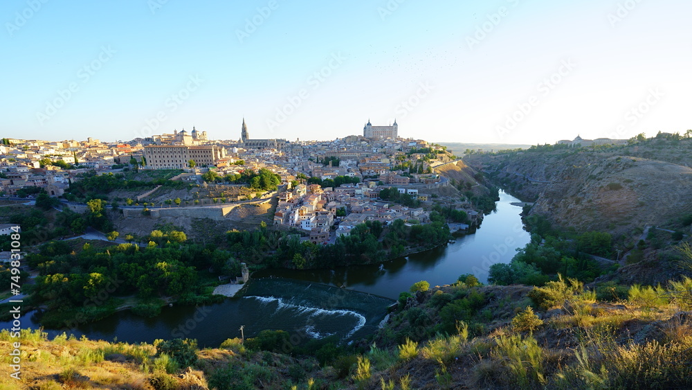 panorama view of the city, Toledo