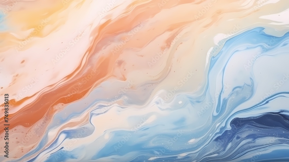 Abstract swirling marble background