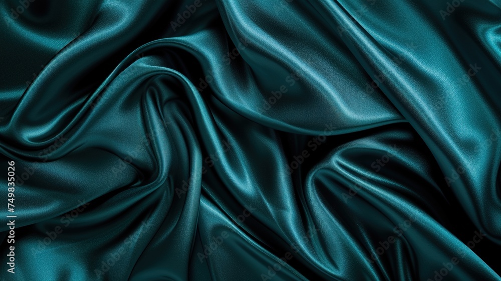 Luxurious flowing silk or satin fabric background in a rich, elegant drape Luxurious flowing silk or satin fabric background in a rich, elegant drape