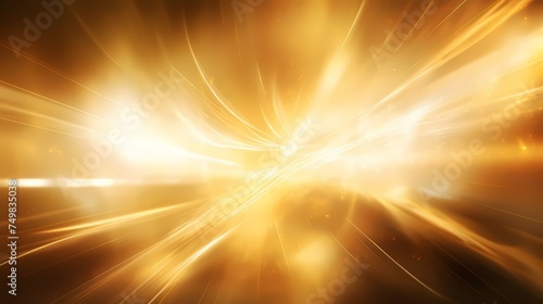 Abstract yellow flare Light effect