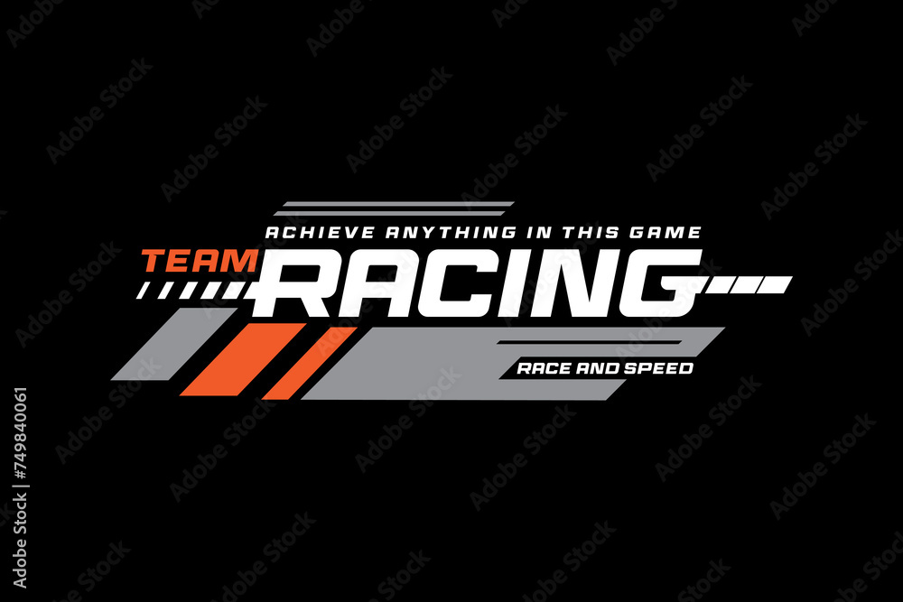 Sport racing stripes car stickers. modification body speed and drift vinyl decal for car bike and truck. Vector race car stickers isolated set