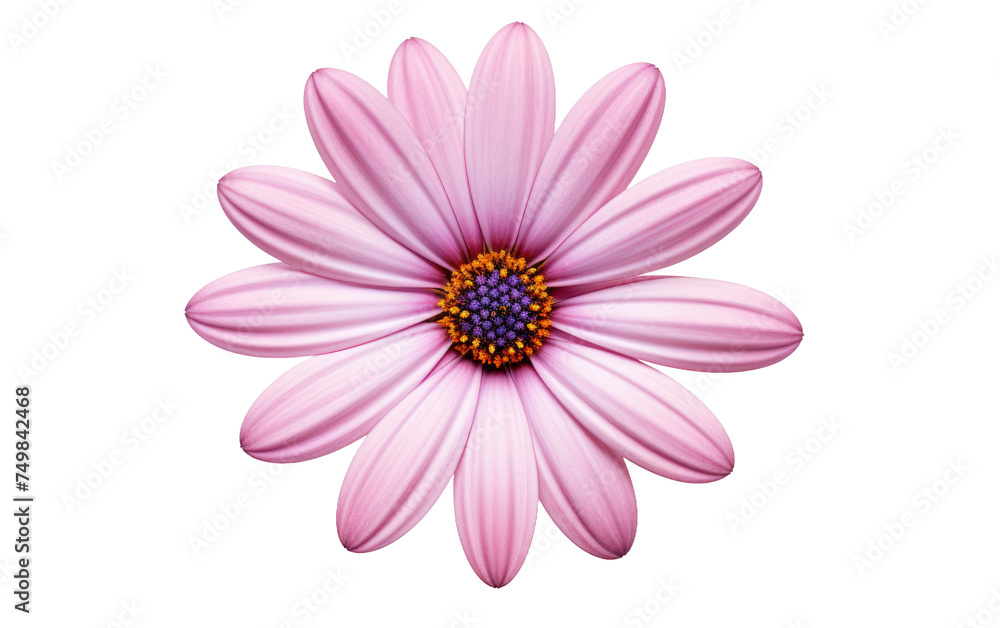 Close Up of a Pink Flower. A detailed view of a pink flower set against a pure white backdrop. The delicate petals of the flower are in full bloom showcasing its beauty and intricacies up close. Close Up of a Pink Flower. A detailed view of a pink flower set against a pure white backdrop. The delicate petals of the flower are in full bloom showcasing its beauty and intricacies up close.