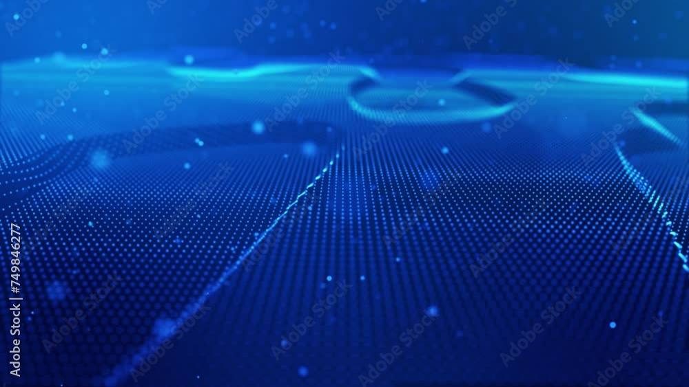 glowing particles form dynamic lines and surfaces. Seamless background loop. With futuristic motion design and glowing particles. abstract futuristic backgrounds, glowing particles with bokeh effect. glowing particles form dynamic lines and surfaces. Seamless background loop. With futuristic motion design and glowing particles. abstract futuristic backgrounds, glowing particles with bokeh effect.