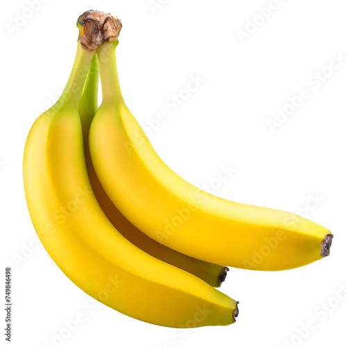Realistic fresh banana