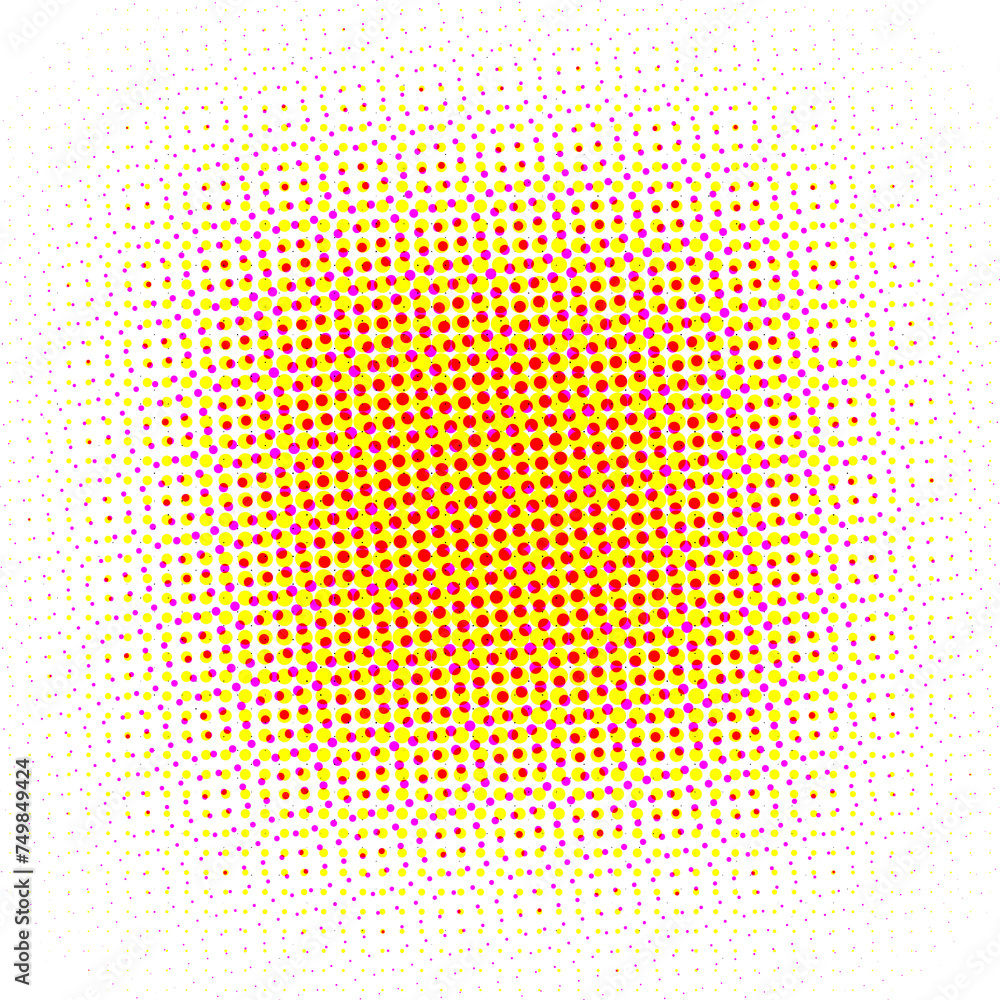 Comic halftone elements, dots abstract Comic halftone elements, dots abstract