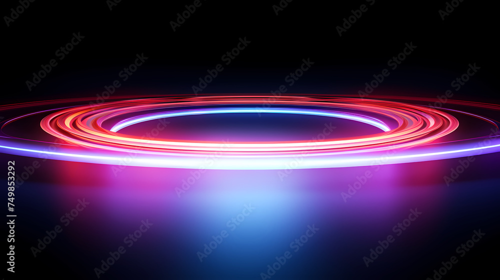 Modern stylish abstract design, 3D neon abstract background Modern stylish abstract design, 3D neon abstract background