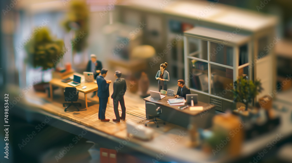 Staff are moving around in the office, overtime in the office, work discussions, work meetings, leadership inspections,Busy work Staff are moving around in the office, overtime in the office, work discussions, work meetings, leadership inspections,Busy work