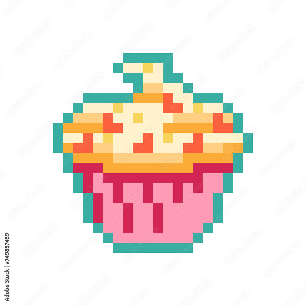 Fototapeta premium pixel art