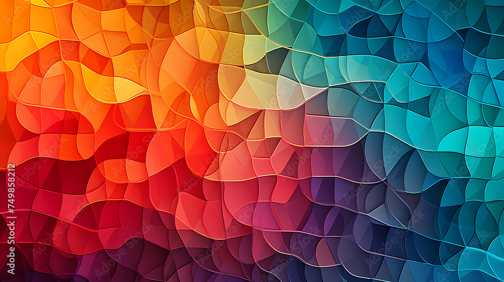 Obraz premium Seamless pattern with nice and pastel colors, the design has no blur effect