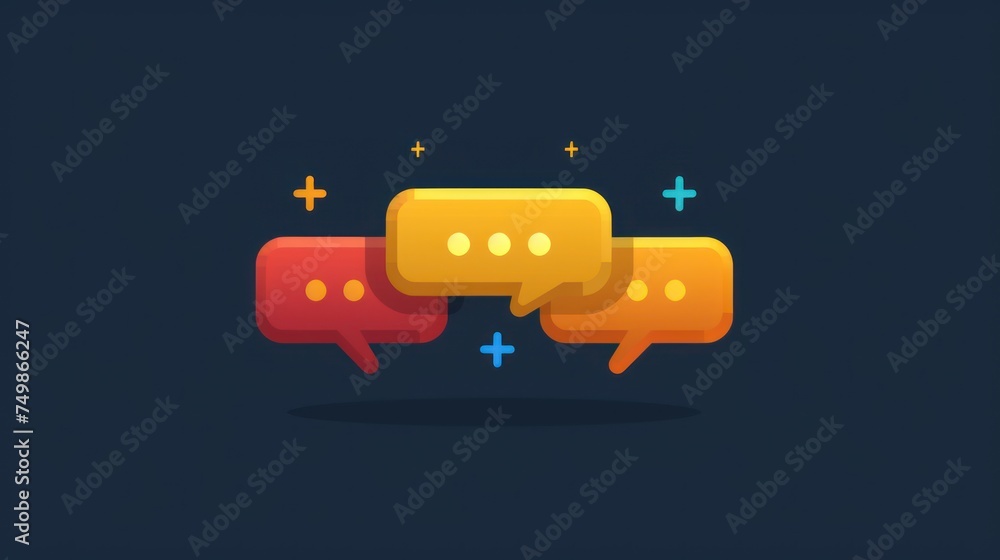 a couple of speech bubbles sitting next to each other on a blue background with a cross in the middle of the speech bubbles and a cross in the middle of the. a couple of speech bubbles sitting next to each other on a blue background with a cross in the middle of the speech bubbles and a cross in the middle of the.