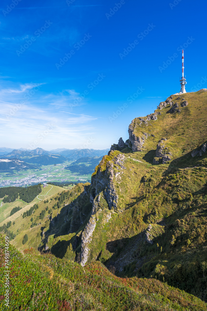 Kitzbüheler Horn transmission tower