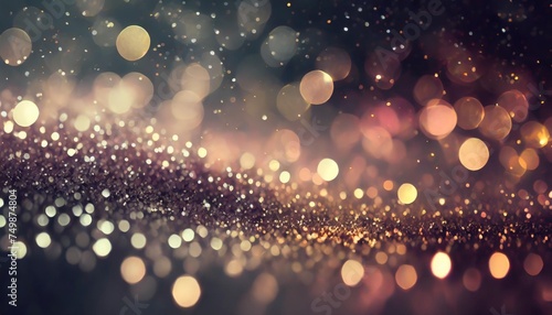bokeh background with light glitter and diamond dust subtle tonal variations generated