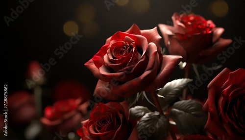 only red roses