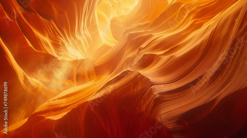 Radiance in Antelope Canyon: A Display of Light and Shadows in the Southwest's Majestic Geology