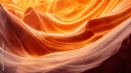 Natural Light Spectacle in Antelope Canyon: A Dance of Color and Form in Arizona's Depths