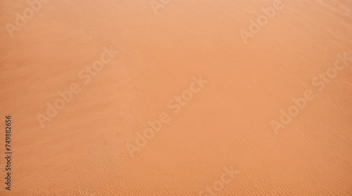 Serenity reflected in the gentle undulations of a sandy desert surface 