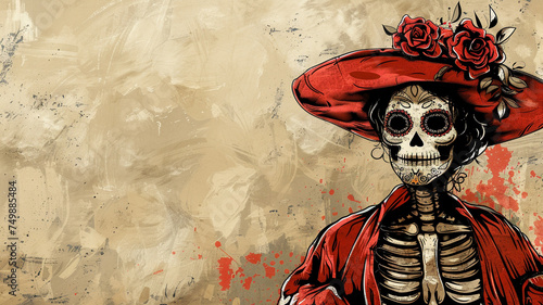 day of the dead background photo