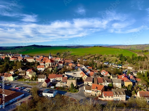 Foto Mansfeld von Oben (Sachsen-Anhalt)