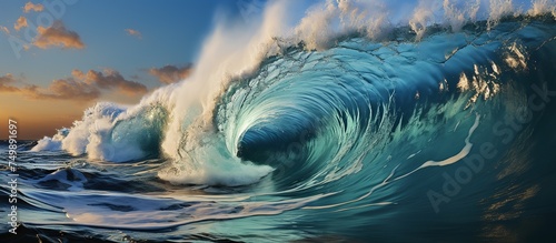 Surfing ocean wave © danang