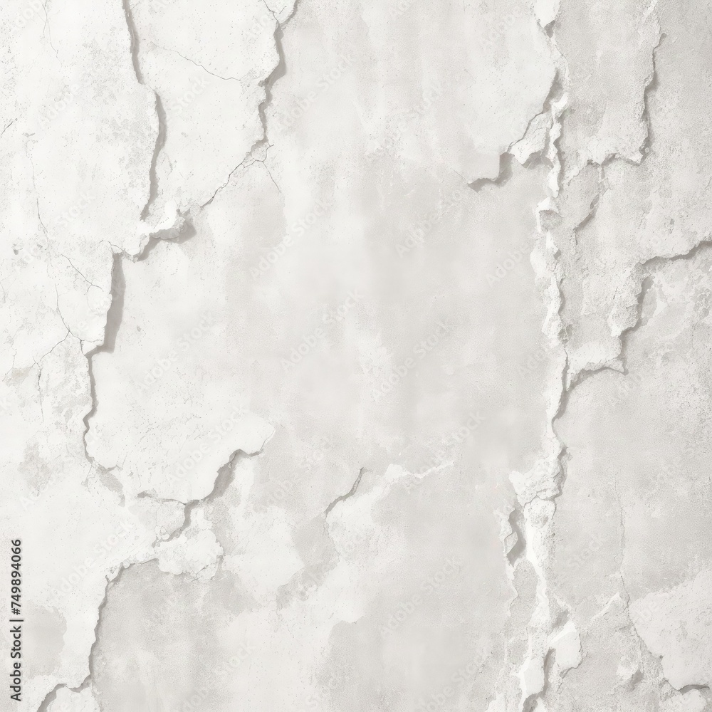 Abstract grunge decorative relief White stucco wall texture