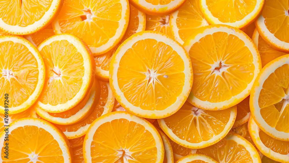 Orange Array: A Juicy Backdrop Orange Array: A Juicy Backdrop