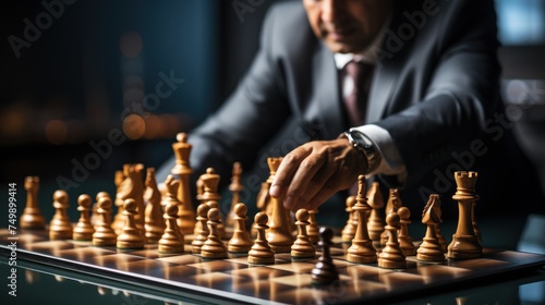 business organize strategy brainstorm chess