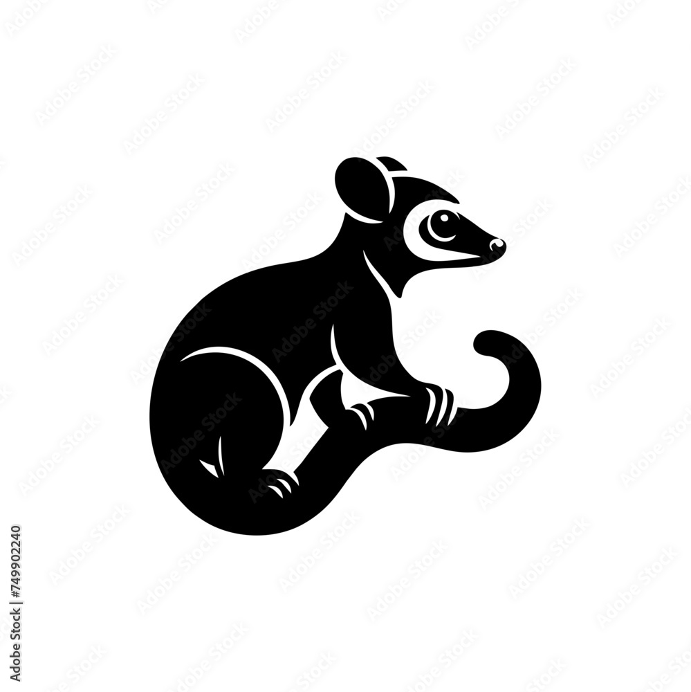 Kinkajou Simple and Clean Logo Icon Kinkajou Simple and Clean Logo Icon