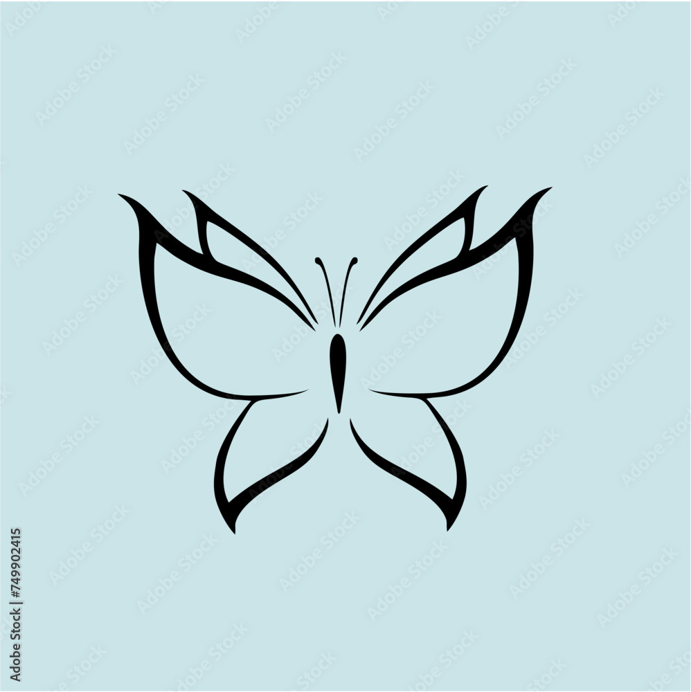black butterfly black butterfly