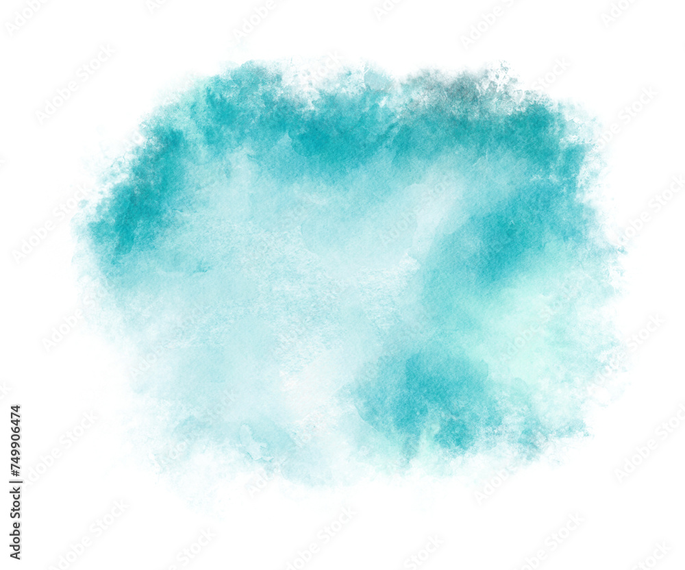 Turquoise blue spot