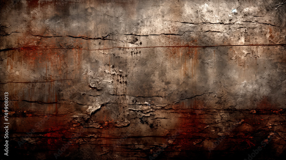 Old Rusty Background. The Texture is in the Grunge Style