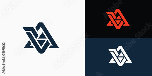 Modern abstract Logo designs concept vector, digital company logo designs concept