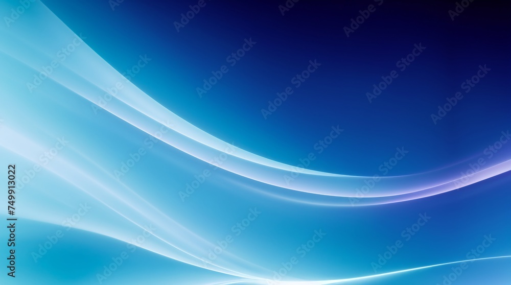 Fashionable azure arcs flow fluidly on a chic gradient Fashionable azure arcs flow fluidly on a chic gradient
