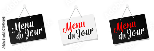 Menu du jour