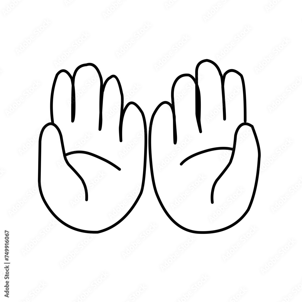 Fototapeta premium Line icons Islamic