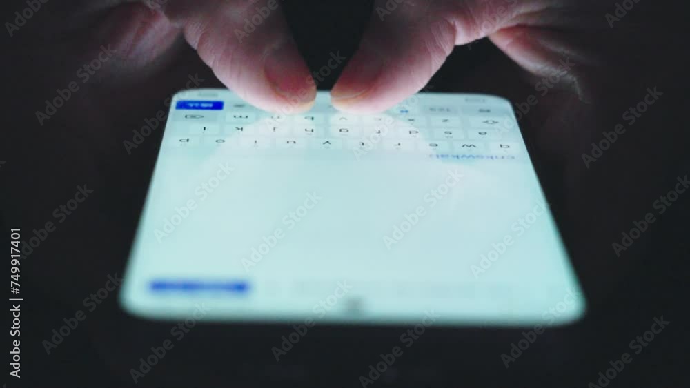 Use Cell Phone for Write Send Message Close-up. Hold in Hand Mobilephone. Use Cell Phone for Write Send Message Close-up. Hold in Hand Mobilephone.