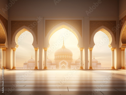 beautiful Islamic background © Agustini