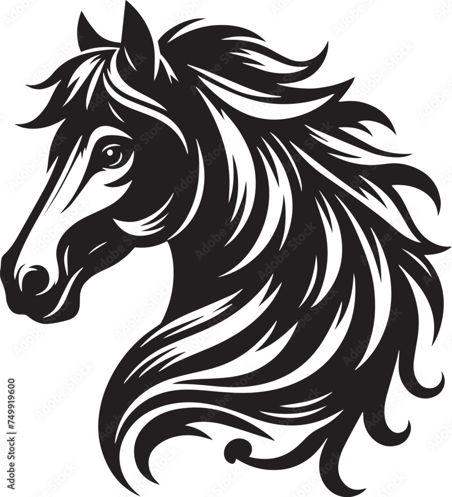 Equestrian Elegance Horse Icon Design Galloping Grace Emblematic Horse Pro Vector Illustration Equestrian Elegance Horse Icon Design Galloping Grace Emblematic Horse Pro Vector Illustration