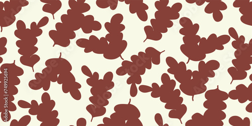 Vector hand drawn flowers. Seamless pattern for textile design, wallpaper, stationery, home decor, packaging, background, art and crafts.