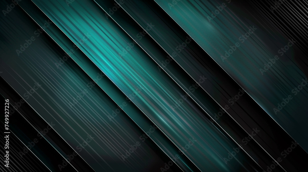 Black and Teal with templates metal texture soft lines tech gradient abstract diagonal background Black and Teal with templates metal texture soft lines tech gradient abstract diagonal background
