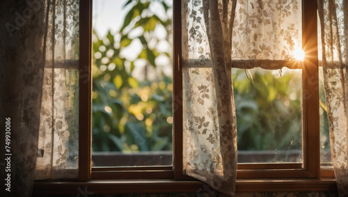 Sunny and cheerful blurred natural light windows, soft shadow overlays on textured wallpaper, forming a radiant positive background.