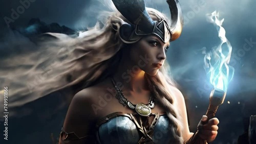 viking goddess mythology photo