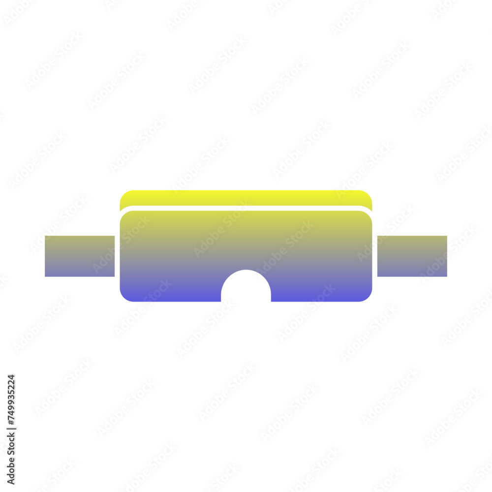 Eye Protection Flat Gradient Style Eye Protection Flat Gradient Style