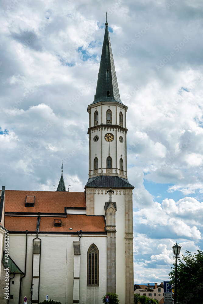 Gothic church of Saint Jacob, Levoca, Slovakia