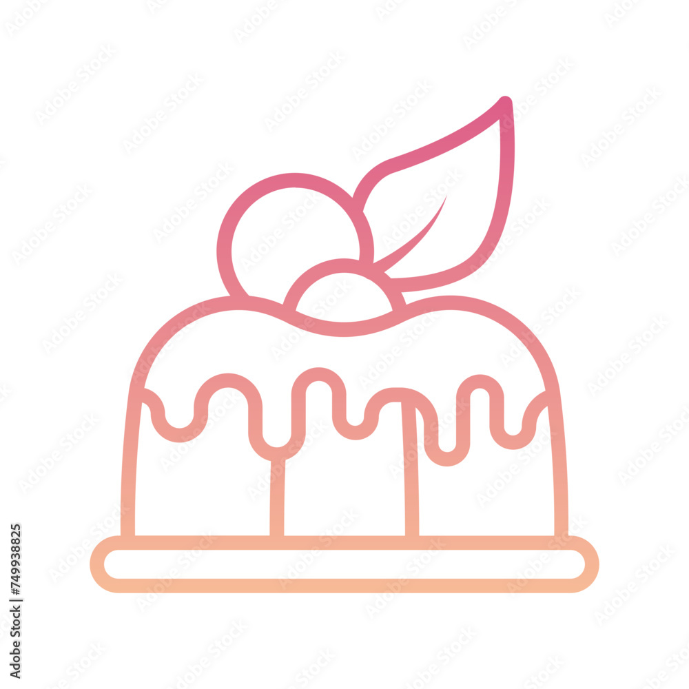 Pudding Gradient Linear Style Pudding Gradient Linear Style