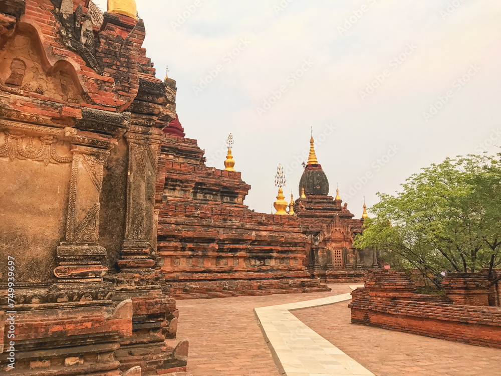Dhammayazika Pagoda. Sacred Temple in Bagan, Myanmar