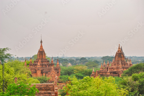 The Landscape of Temples in Bagan, Myanmar