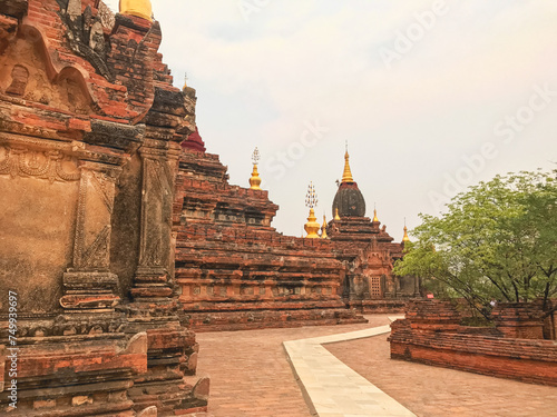 Dhammayazika Pagoda. Sacred Temple in Bagan, Myanmar photo